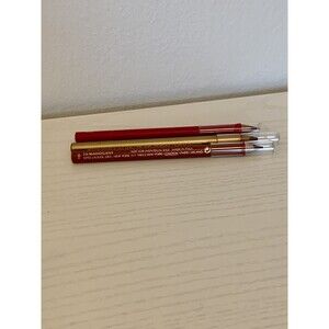 3x Estee Lauder Lip Defining Pencil Mahogany Wineberry  13 02 Gold Bundle Rare